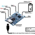 BMS 3.7v- 1S/1A  - micro usb