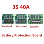 ⁦دائره شحن بطاريه ليثيوم  balance 3S/40A bms⁩ - الصورة ⁦3⁩