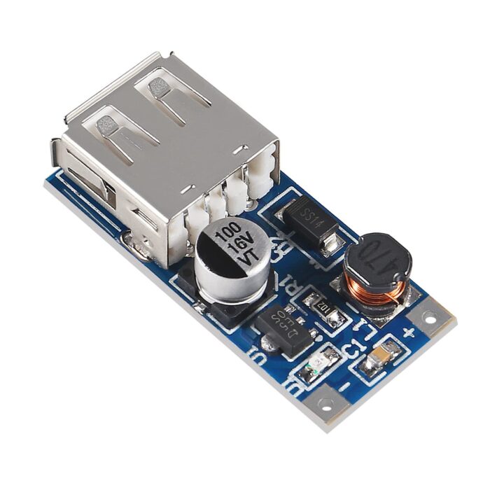 ⁦مديول رفع من 1v-5vشحن usb موبايل 600ma امبير⁩ - الصورة ⁦2⁩