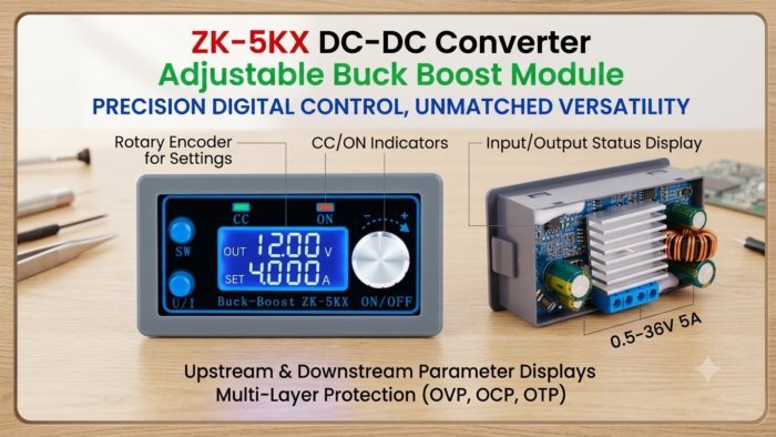 ⁦تحكم كامل ودقة متناهية مع وحدة تنظيم الجهد ZK-4KX⁩ - الصورة ⁦2⁩