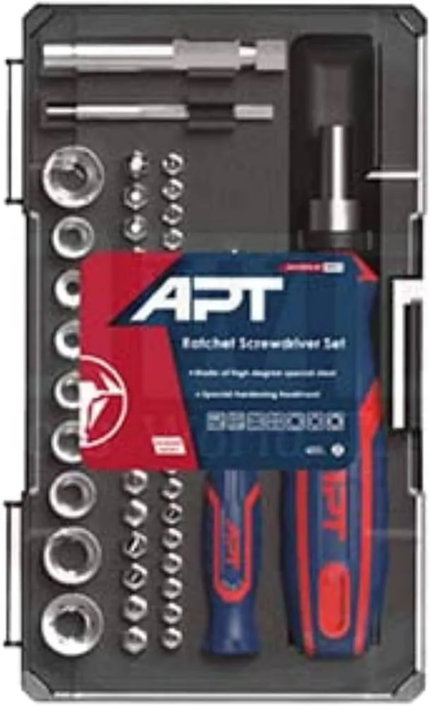 Apt 2x1 طقم مفك  49ق شنطه