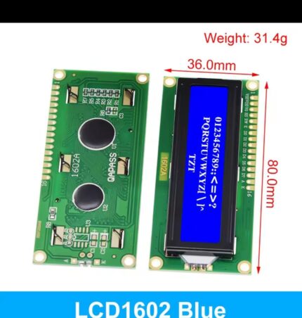 LCD 1602 شاشة