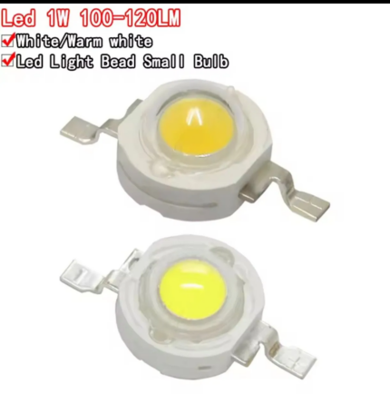 Led 1w/3.7v لمبه ليد(ابيض بارد)