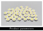 ⁦Led 1w/3.7v لمبه ليد(ابيض دافئ)⁩ - الصورة ⁦2⁩