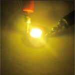 Led 1w/3.7v لمبه ليد(ابيض دافئ)