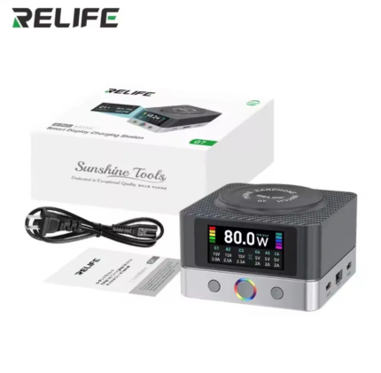 Relife Q7 6 port smart  تيستر