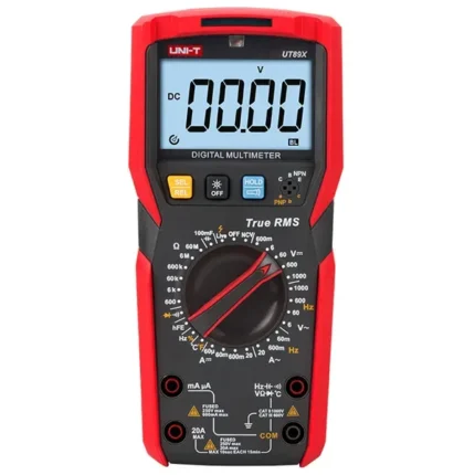 UT89X Digital Multimeter افوميتر قياس كهرباء- مقومات- مكثفات -حرارة متعدد رقمي