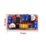 ⁦وحدة خفض جهد وتيار مستمر (DC-DC Step-Down Buck Converter) تعتمد على شريحة XL4015.⁩ - الصورة ⁦2⁩