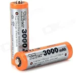 باكيت2 بطاريه AA_3000mA_mp قابله لاعاده الشحن 1.2V