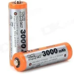 باكيت2 بطاريه AA_3000mA_mp قابله لاعاده الشحن 1.2V