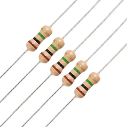 عدد 5 مقاومه 1m/0.25w