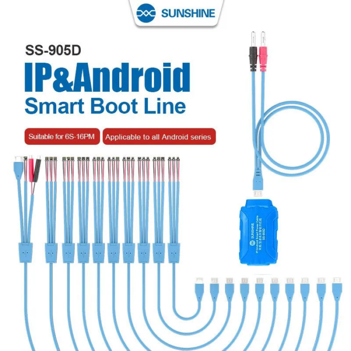 ⁦كابل باور متعدد ذكي SUNSHINE SS-905D⁩ - الصورة ⁦7⁩
