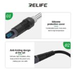 ⁦كاويه لحام 936 ماركه ريلايف 90W شاشه رقميه مضيئه⁩ - الصورة ⁦4⁩
