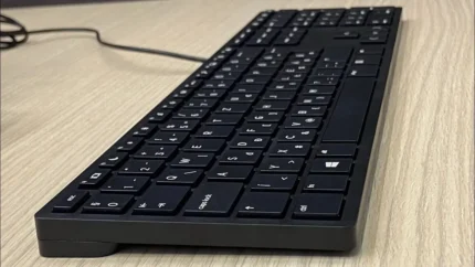 لوحة مفاتيح سلكية من طراز HP 320K للكمبيوتر