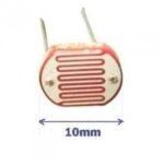 مقاومه حساسه للضوء LDRـ10mm