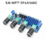 مكبر صوت  80W * 2_Xh-m577  ـ4مفتاح