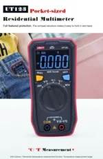 ⁦ملتيميتر الجيب الذكي UNI-T UT123 رفيقك الدائم في كل مهمة⁩ - الصورة ⁦3⁩