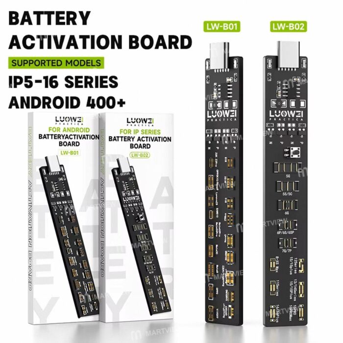 ⁦تستر بطاريه 
For Android Battery activation board LW-B01⁩ - الصورة ⁦3⁩