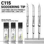 سن كاويه  LW-C115-IS
C115 Lead Free soldering Tip