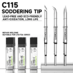 سن كاويه  straight tip
LW-C115-I
C115 Lead Free soldering Tip