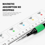 مغناطيس حفظ المساميرMagnetic screw storage ruler LW-333