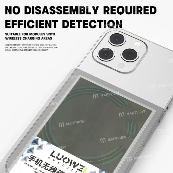 ⁦موبايل تستر  LW-328
Mobile phone wireless magnet observation plate⁩ - الصورة ⁦3⁩