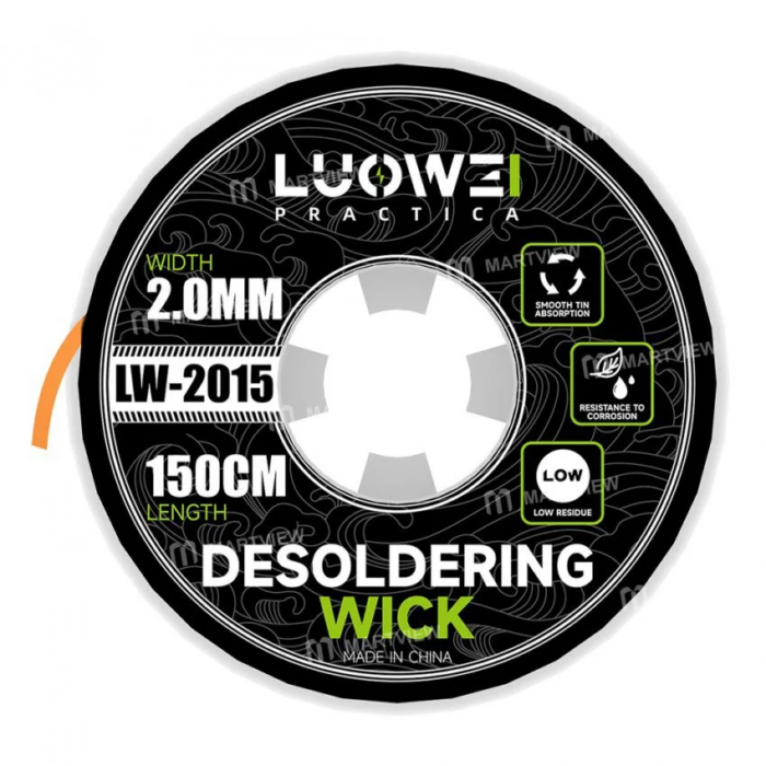⁦شيلد High-efficiency tin-absorbing wire【1PCS】 LW-Strong Type -2015⁩ - الصورة ⁦3⁩