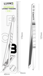 ⁦جيفتMotherboard layered tweezers IS-30⁩ - الصورة ⁦3⁩