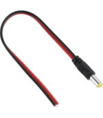 ⁦كابل تيار مستمر (DC) بموصل ذكر - DC Barrel Jack - male pigtail⁩ - الصورة ⁦2⁩