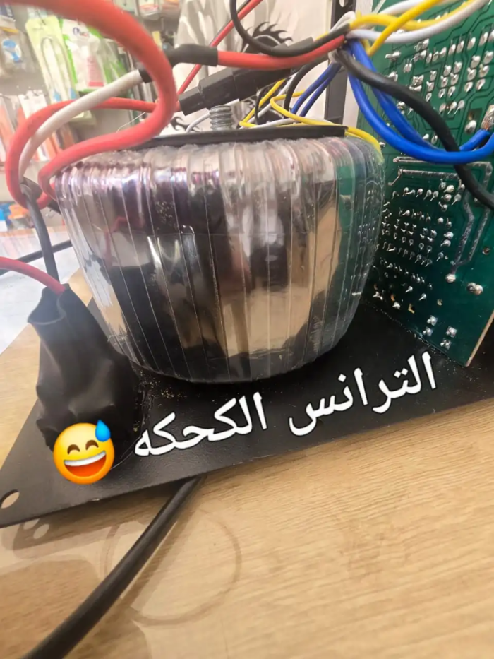 ⁦دائره مكبر صوت كامله بقوه 300w*2 وش وظهر بالترانس  كامله⁩ - الصورة ⁦4⁩