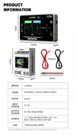 ⁦باور صبلاي(مزود الطاقة الاحترافي  ذو المنحنيات الذكية) LUOWEI LW-D2 PRO (30V / 5A / 150W)⁩ - الصورة ⁦2⁩