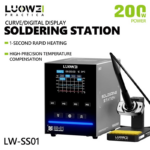 ⁦🔌 احترف اللحام وأنجز أصعب المهام مع محطة اللحام الذكية LUOWEI SS-01 بقوة 200 واط! 🔌⁩ - الصورة ⁦3⁩