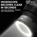 ⁦​💡 رؤية خالية من الانعكاسات مع إضاءة الميكروسكوب الاحترافية LUOWEI LW-LS02! 💡⁩ - الصورة ⁦7⁩