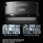⁦​💡 رؤية خالية من الانعكاسات مع إضاءة الميكروسكوب الاحترافية LUOWEI LW-LS02! 💡⁩ - الصورة ⁦4⁩