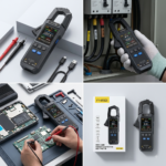 ⁦جهاز القياس الكهربائي الذكي FNIRSI® DMC-100 | دقة عالية وكشف جهد NCV⁩ - الصورة ⁦3⁩