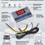 ​🌡️ منظم وحساس الحرارة الرقمي الذكي XH-W3001 (220V - 1500W)