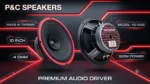 الجودة التايواني على أصولها! سماعة P&C SPEAKERS FR-10 (Model: YD-1000) 🇹🇼