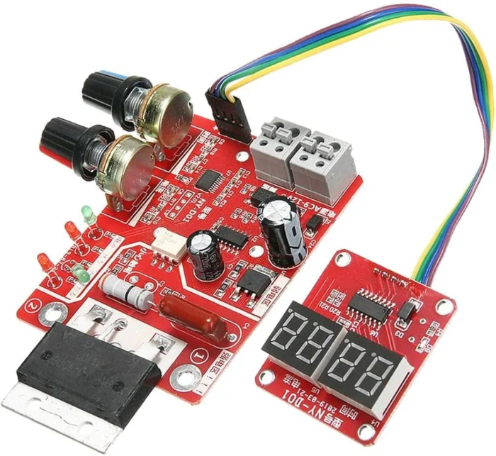 ⁦⚡ كارتة تحكم آلة لحام البقعة الرقمية 100A (NY-D01 Spot Welding Control Board)⁩ - الصورة ⁦2⁩