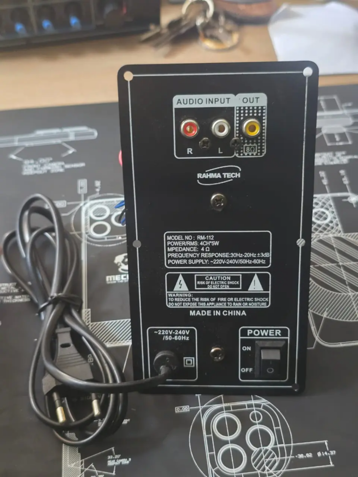 ⁦دائرة صوت صب 5 مفتاح استريو 2خط كاملة بلوتوث وراديو وفلاشه بالترانس⁩ - الصورة ⁦4⁩