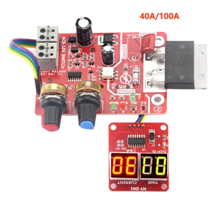 ⚡ كارتة تحكم آلة لحام البقعة الرقمية 100A (NY-D01 Spot Welding Control Board)