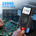 ⁦FNIRSI DST-210 (3 في 1): أوسيلوسكوب 10MHz + ملتيميتر 19999 Count + مولد إشارات!⁩ - الصورة ⁦2⁩