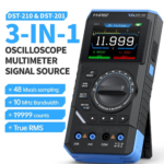 FNIRSI DST-210 (3 في 1): أوسيلوسكوب 10MHz + ملتيميتر 19999 Count + مولد إشارات!