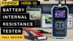 ⁦​🔥 FNIRSI HRM-10: جهاز قياس المقاومة الداخلية للبطاريات والجهد بدقة 4-Wire Kelvin 🔥⁩ - الصورة ⁦2⁩