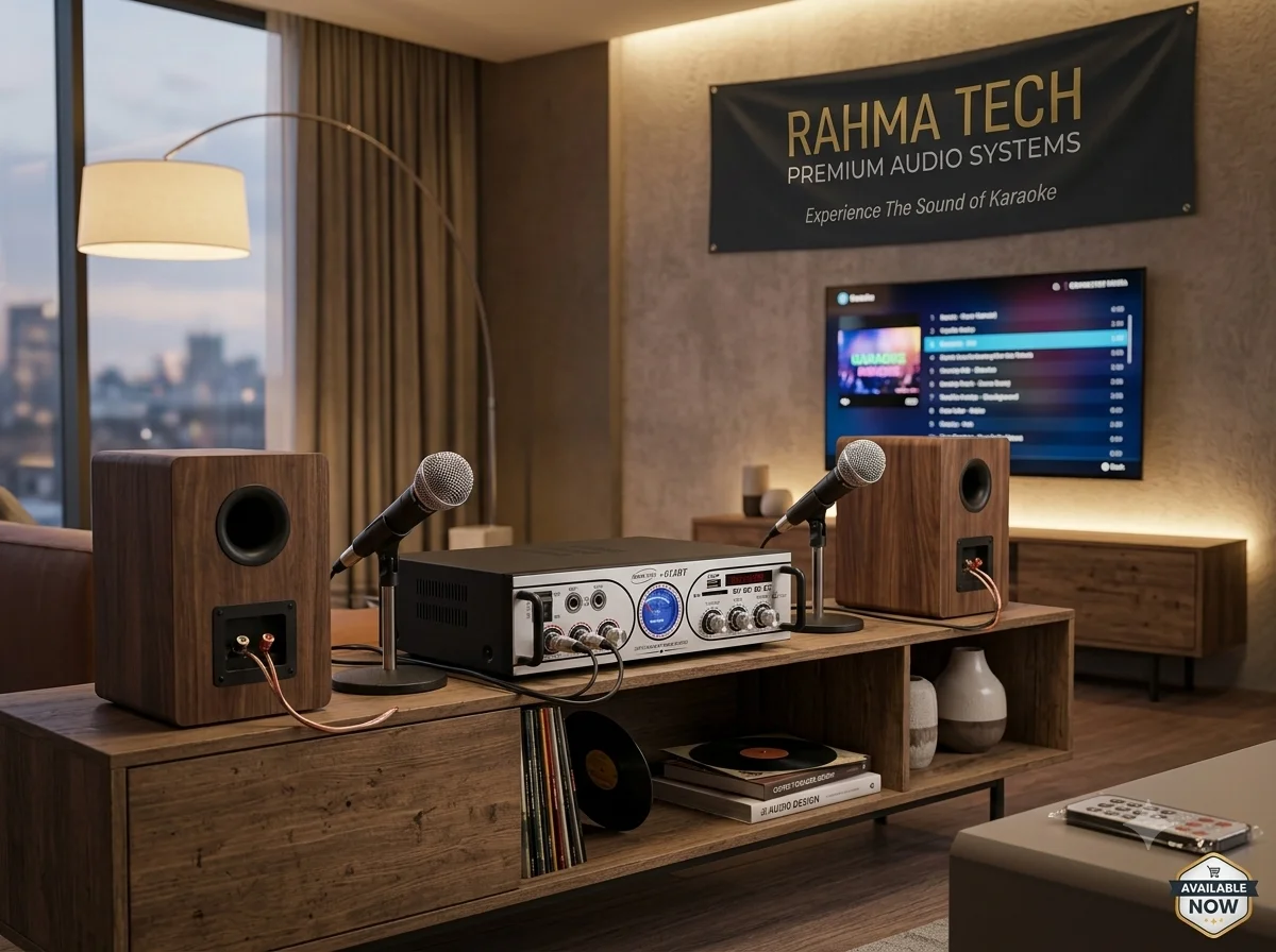 1788533624907 🔥 قوة الصوت ونقاؤه في جهاز واحد! احصل على مضخم الصوت الرقمي RAHMA TECH - 013BT 🔥 - الصورة 1
