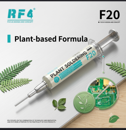 فلاكس لحام RF4 F20 | تركيبة نباتية صديقة للبيئة